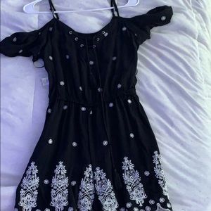 bleach and white romper